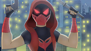 Ταπετσαρία Red Hood Animated Cartoon — iMac Ταπετσαρία