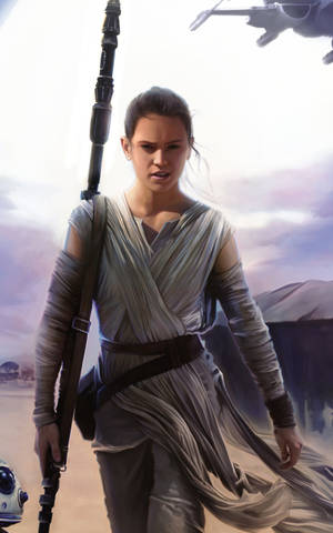 Rey Skywalker Star Wars Tablet — Lenovo Idea Tab Pro Ταπετσαρία