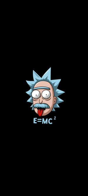Rick And Morty Cool Αφίσα Αϊνστάιν — Pixel 11 Ταπετσαρία