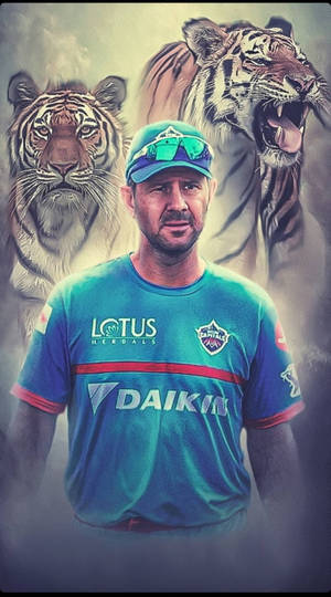 Ταπετσαρία Ricky Ponting των Delhi Capitals — 9:16 Ταπετσαρία