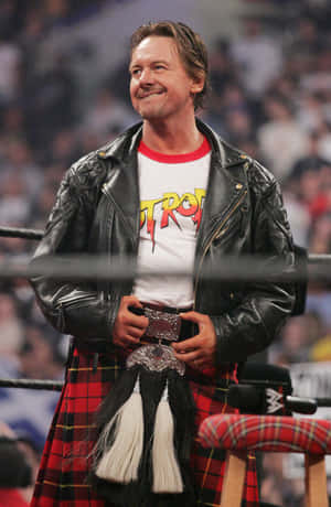 Roddy Piper Κατά τη Διάρκεια του 2005 WWE Wrestle Mania — Huawei MatePad 11.5 (2025) Ταπετσαρία