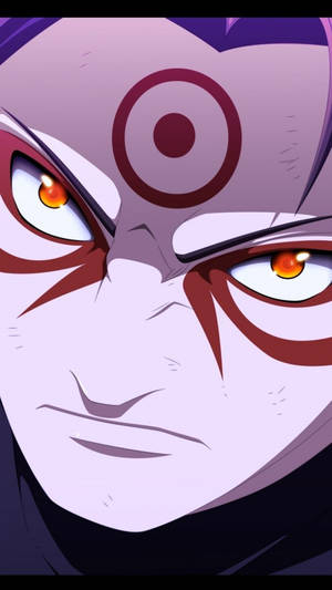 Κοντινή Φωτογραφία Του Hashirama Κινητό — Anime iPhone Ταπετσαρία