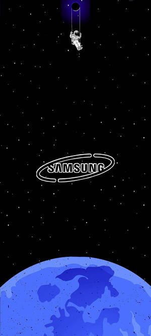 Ταπετσαρία Samsung S21 Ultra Αστροναύτης σε Κούνια — Pixel 10 Ταπετσαρία