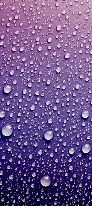 Ταπετσαρία Samsung S21 Ultra με Βιολετί Σταγόνες — Pixel 9 Ταπετσαρία
