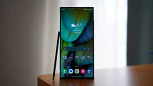 Samsung S23 Ultra με S Pen σε Οθόνη — Samsung galaxy s22 Ταπετσαρία