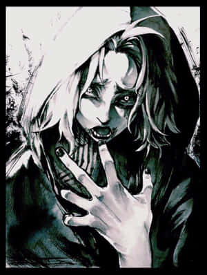 Seidou Takizawa - Χαρακτήρας του Tokyo Ghoul σε Πόζα Δράσης — Kindle Paperwhite Ταπετσαρία