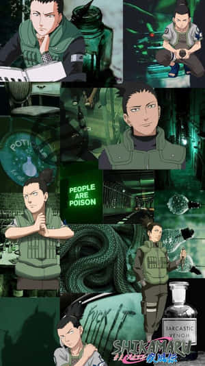 Shikamaru Αισθητική — Anime aesthetic GIF Ταπετσαρία