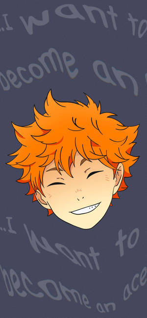 Shoyo Hinata άσσος βόλεϊ ταπετσαρία — iPhone 15 Pro Max Ταπετσαρία