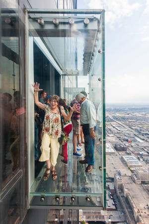 Skydeck Chicago Willis Tower — Xiaomi Pad 7S Pro 12.5 Ταπετσαρία