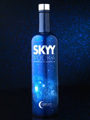 Skyy Βότκα Starry Skyy Παραλλαγή — Σκούρο μπλε Ταπετσαρία