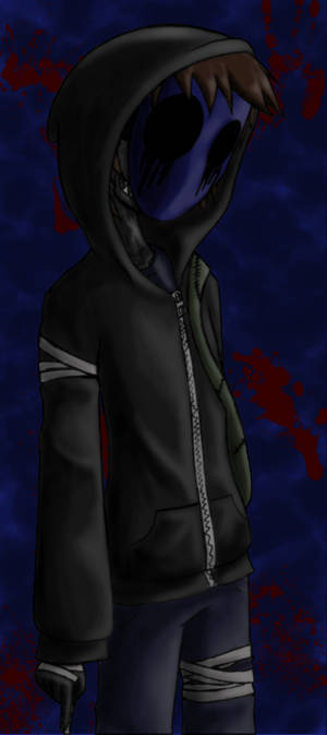 Ταπετσαρία Somber Eyeless Jack Digital Art — iPhone 18 Ταπετσαρία