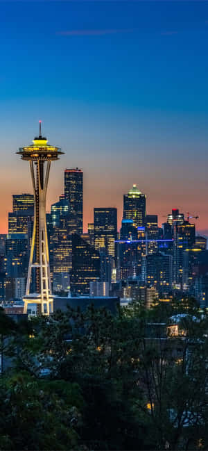 Καλύτερο Φόντο Seattle — iPhone 15 Ταπετσαρία