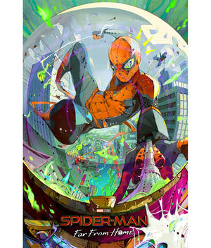 Spider Man Far From Home Fan Art ταπετσαρία κινητού. — Motorola Razr Ultra 2026 Ταπετσαρία