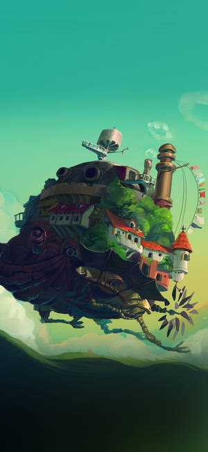 Studio Ghibli Iphone — Γαλαξίας A07s Ταπετσαρία