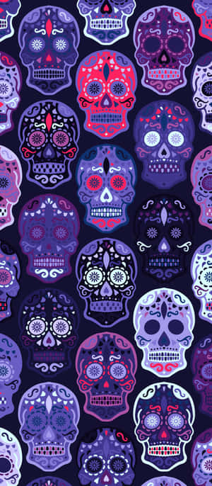 Sugar Skull Phone — Redmi Note 17 Ταπετσαρία