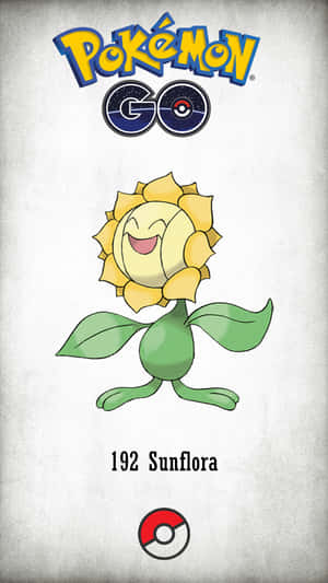 Sunflora στο Pokemon Go — Βιντεοπαιχνίδι GIF Ταπετσαρία