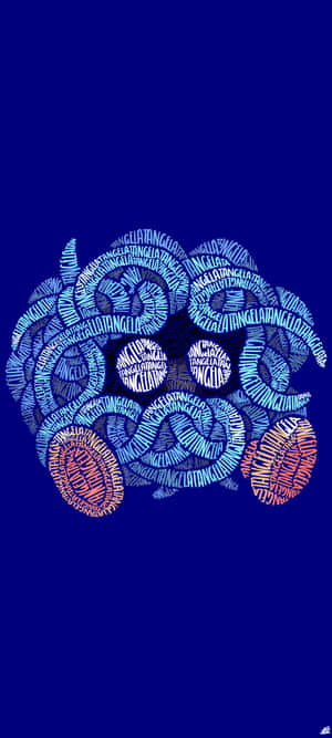 Tangela Word Cloud Art — Nothing Phone (2) Ταπετσαρία