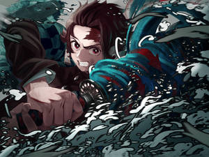 Tanjiro Υδάτινη Αναπνοή Demon Slayer PFP — Demon slayer tanjiro Ταπετσαρία