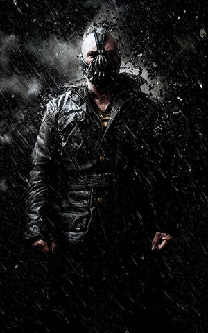 The Dark Knight Bane Teaser ταπετσαρία. — Galaxy Tab S9 Ultra Ταπετσαρία