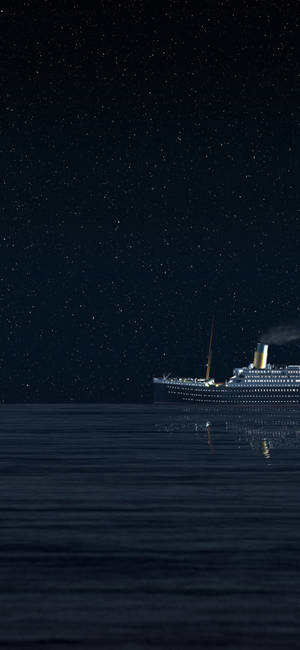 Ταπετσαρία Titanic έναστρη νύχτα — iPhone 14 Plus Ταπετσαρία