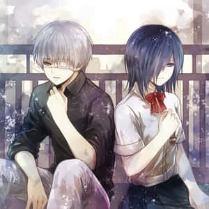 Tokyo Ghoul Pfp Ken Kai Touka — Manga GIF Ταπετσαρία