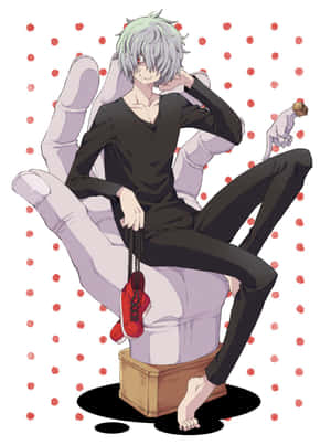 Tomura Shigaraki, κακός anime — iPad 9ης Γενιάς Ταπετσαρία
