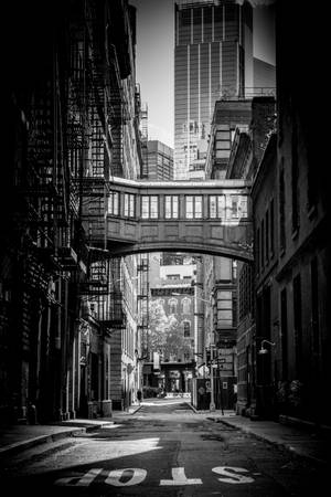 Tribeca Νέα Υόρκη Ασπρόμαυρο — Xiaomi Pad 8 Ταπετσαρία