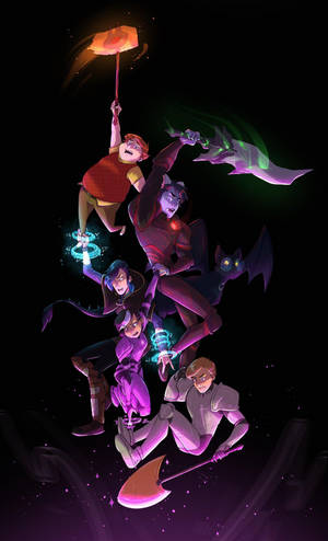 Trollhunters Tales Of Arcadia Casts ταπετσαρία — Moto Pad (2026) Ταπετσαρία