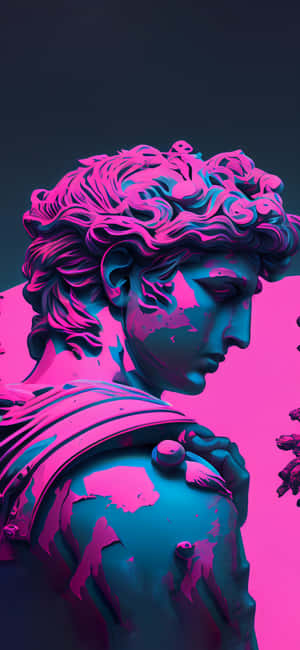 Vaporwave Φόντο — Redmi Turbo 5 Max Ταπετσαρία