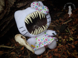 Ταπετσαρία Venom Hello Kitty Απόκριες — Hello Kitty Χαλοουίν Ταπετσαρία