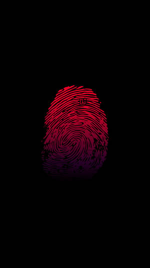 Ταπετσαρία Oneplus Red Thumbprint