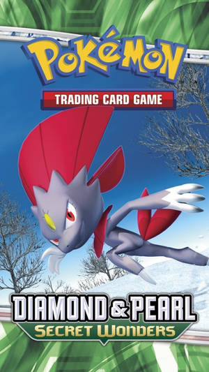 Weavile Κάρτες Διαμαντιού και Μαργαριταριού — Anime Ταπετσαρία