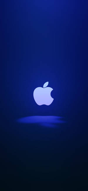 White Lit Apple Logo Iphone — iPhone 14 Pro Max Ταπετσαρία