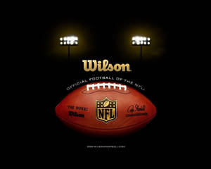 Wilson Το Επίσημο Μπαλάκι του NFL — NFL ποδόσφαιρο Ταπετσαρία