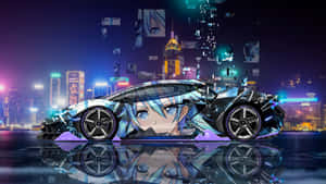 Εικόνες Anime Αυτοκινήτου — Anime αυτοκίνητο Ταπετσαρία