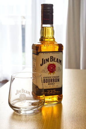 Ένα Εκλεκτό Μπουκάλι Jim Beam Bourbon Whiskey — Xiaomi Pad Ταπετσαρία