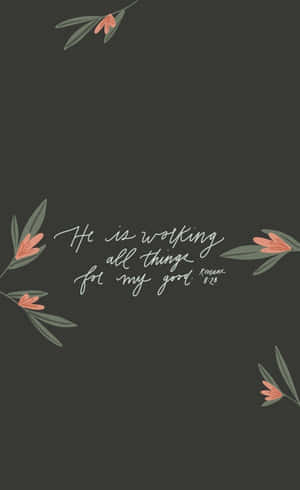 Bible Verse Phone — Galaxy Tab Active5 Pro Ταπετσαρία