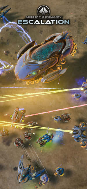 iPhone X Ashes Of The Singularity Escalation Φόντο — OnePlus 13T Ταπετσαρία