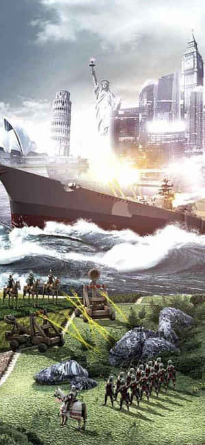 Φόντο Civilization V για iPhone Xs Max — Galaxy S22 Ultra Ταπετσαρία