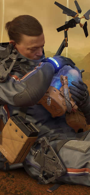 Φόντο iPhone Xs Max Death Stranding — IQOO Ταπετσαρία