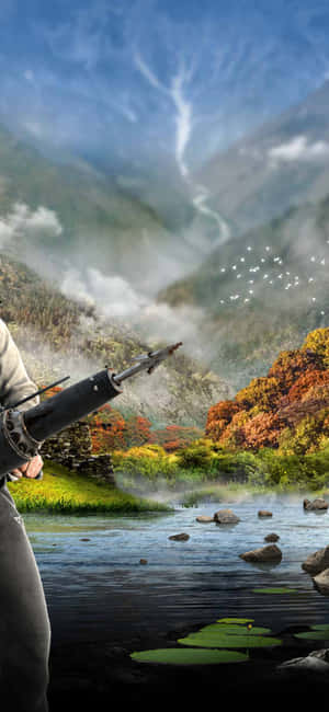 Φόντο iPhone Xs Far Cry 4 — Galaxy S26 Ultra Ταπετσαρία