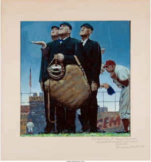 Εικόνες Norman Rockwell — Galaxy Z Flip 8 Ταπετσαρία