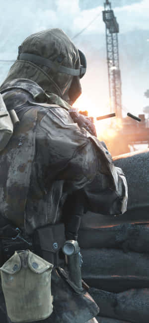 Hd Battlefield V Background — Redmi Note 17 Ταπετσαρία