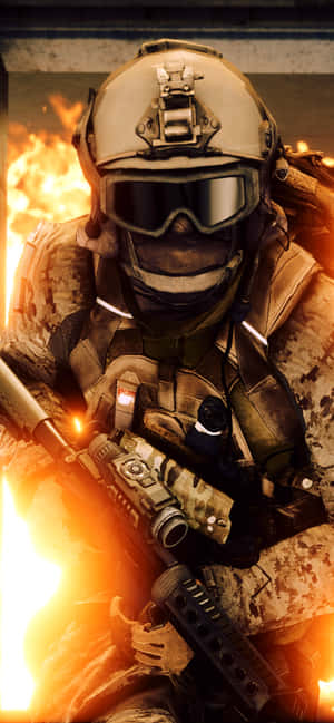 Iphone Xs Max Battlefield 4 Φόντο — Honor 500 Pro Ταπετσαρία