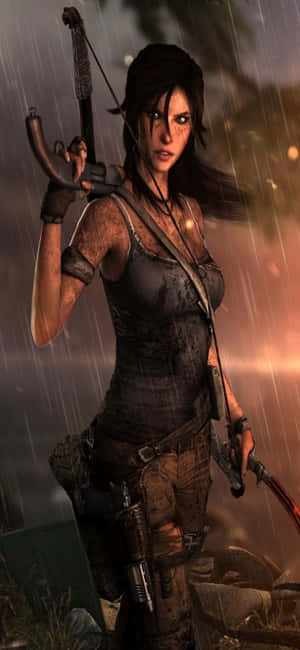 iPhone X Shadow Of The Tomb Raider Φόντο — Nubia Focus 2 Ταπετσαρία