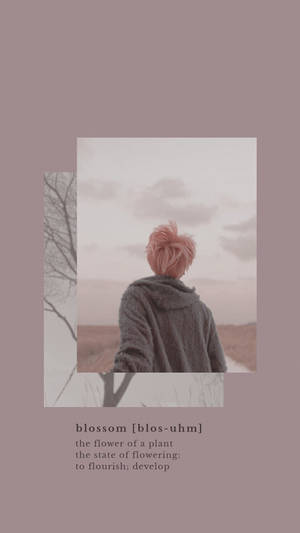 Αισθητική Bts Jimin Blossom — Αισθητική bts Ταπετσαρία