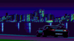 Αισθητική Ρετρό 8bit Πόλη