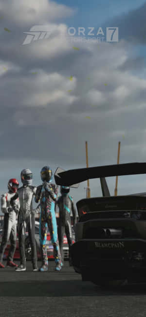 Iphone X Forza Motorsport 7 Φόντο — Tecno Pova Curve 2 Ταπετσαρία