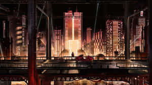 Εικόνες Anime City — Ανιμέ πόλη GIF Ταπετσαρία