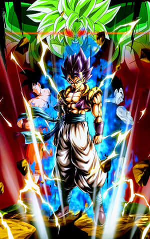 Ανακαλύψτε τη δύναμη του Dragon Ball Legends — Nubia Flip2 Ταπετσαρία